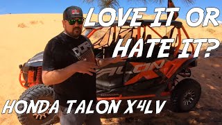 Honda Talon 4 Seater Review - Fox Live Valve