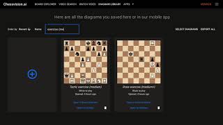 Newest Update To My.chessvision.ai Filtering And Sorting Positions Saved From Mobile Scanner App