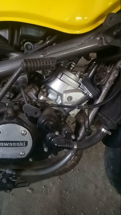 Mesin Ninja 2Tak (R/RR) Yang Masih Normal/Sehat #shorts #ninjarr #ninja2tak #ninjah2r