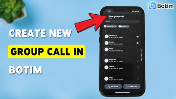 How To Create New Group Call In Botim | Botim Group Call Setup Guide 2025
