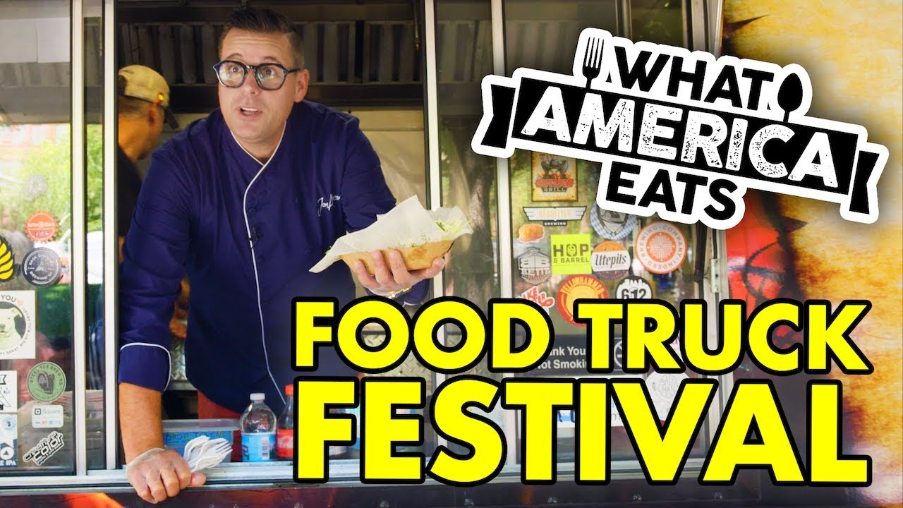 Food Truck Festival What America Eats YouTube