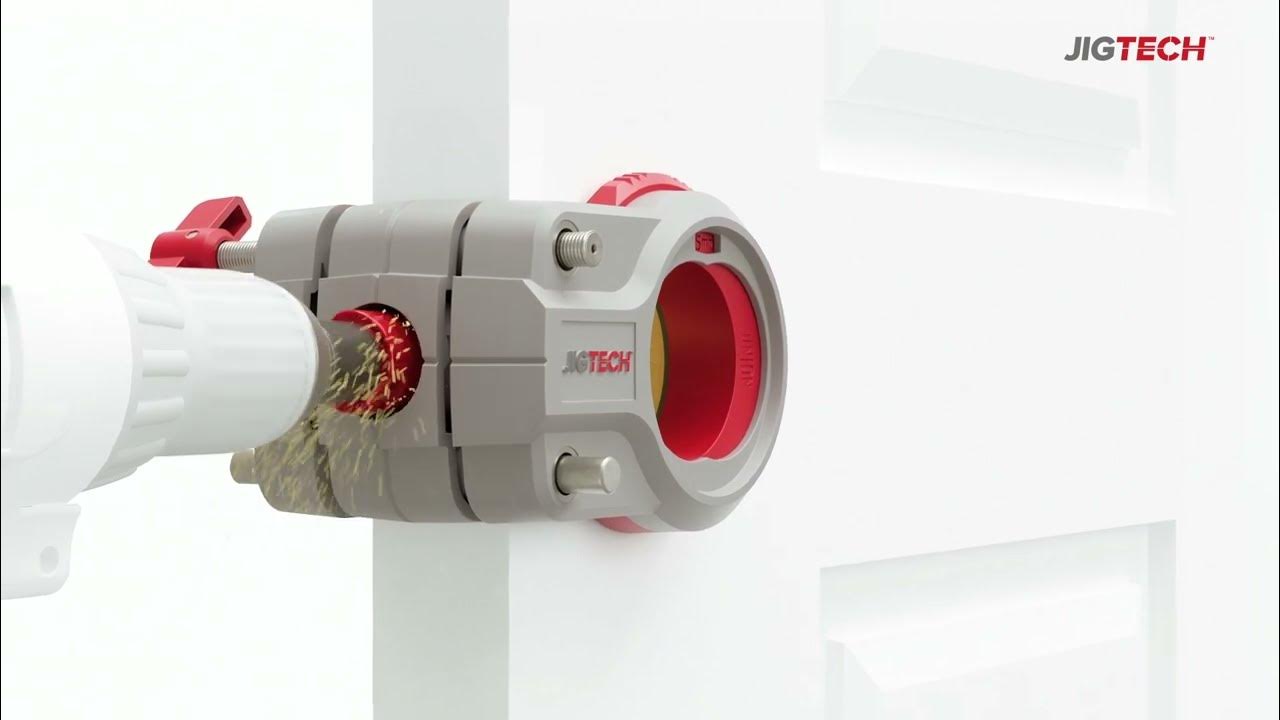 How to install handles and latches using Jigtech in less than 5 minutes