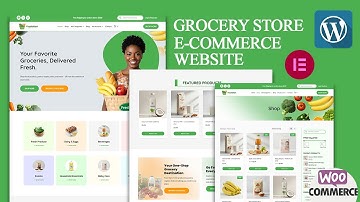 How to create a Grocery store Website Using WordPress, Elementor, Woocommerce Kadence theme - Part 2