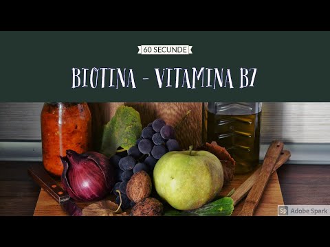 Video: Care vitamina B este biotina?