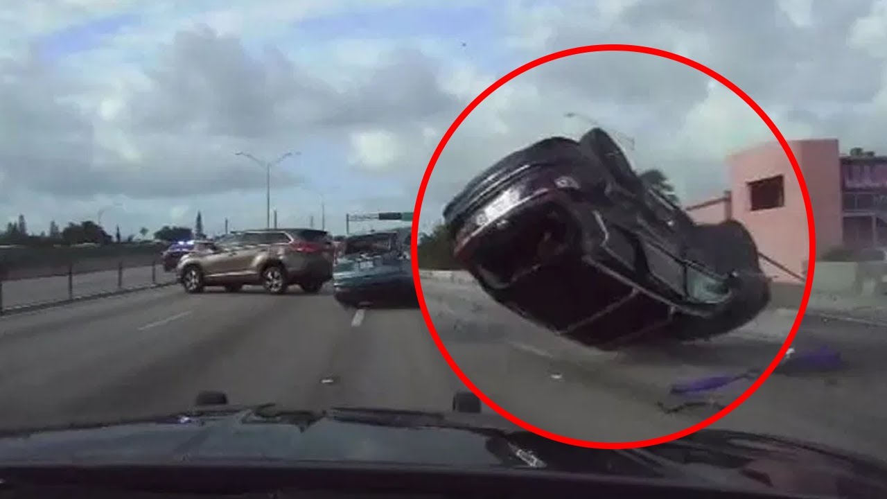 Most EXTREME Car Crashes Caught on Camera #8 | Idiots in Cars - YouTube