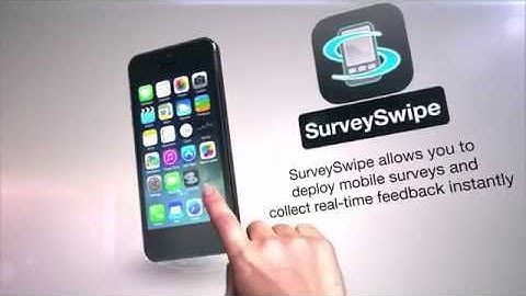 SurveySwipe App: Push Surveys to iOS and Android Users