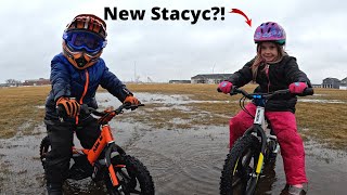 A Stacyc Surprise! | Addy's First Shred Session