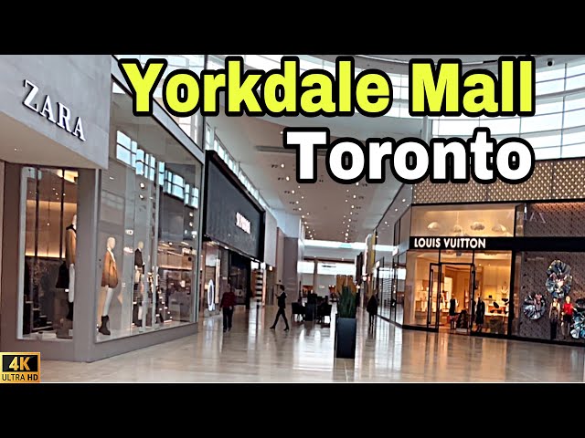 Toronto High-End Mall  Yorkdale shopping Centre [4K] 