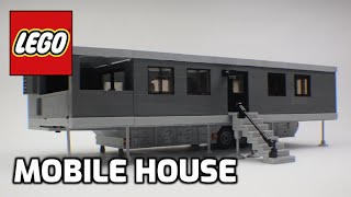 LEGO Expandable Mobile House Semi Trailer Custom Moc
