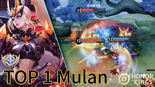 Download lagu HonorofKings（TOP1 mulan）Incredible warrior hero operation｜TOP mulan gameplay