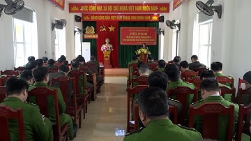 CÔNG AN HUYỆN, TỔNG KẾT CÔNG TÁC NĂM 2023, TRIỂN KHAI NHIỆM VỤ NĂM 2024.