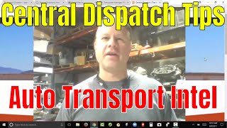 Car Shipping Dispatch Tutorial CarsArrive Central Dispatch Load Boards