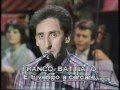 Franco Battiato in E ti vengo a cercare. Live con Orchestra diretta da Giusto Pio