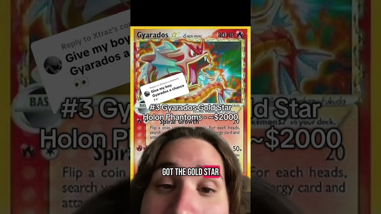 Ranking Gyarados cards! Some of the best Pokémon cards of all time are on display here. 