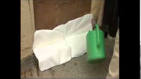 FloodSax South Africa - Sandless Sandbag