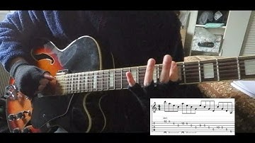 Am Pentatonic Sweep Picking 4ths Arpeggios Lick (with tabs) - DP