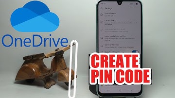 How To Create Pin Code In Microsoft OneDrive On Android Phone