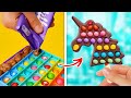ВКУСНЫЕ ЛАЙФХАКИ И РЕЦЕПТЫ С ШОКОЛАДОМ 🍫 ЛЁГКИЕ ДЕСЕРТЫ