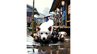 Flooded Village Heroic Dog Rescue