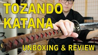 Tozando Katana Sword (Iaito) Unboxing and Review