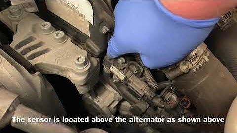 Citroen C4 Grand Picasso DPF Diesel Particulate Filter Pressure Sensor Location