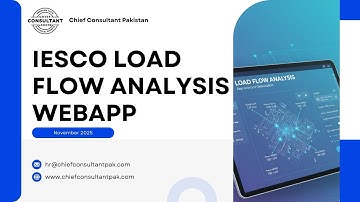 IESCO Presentation: Web-Based Load Flow App vs. Synergi Electric | Hosting Capacity & Grid Analysis