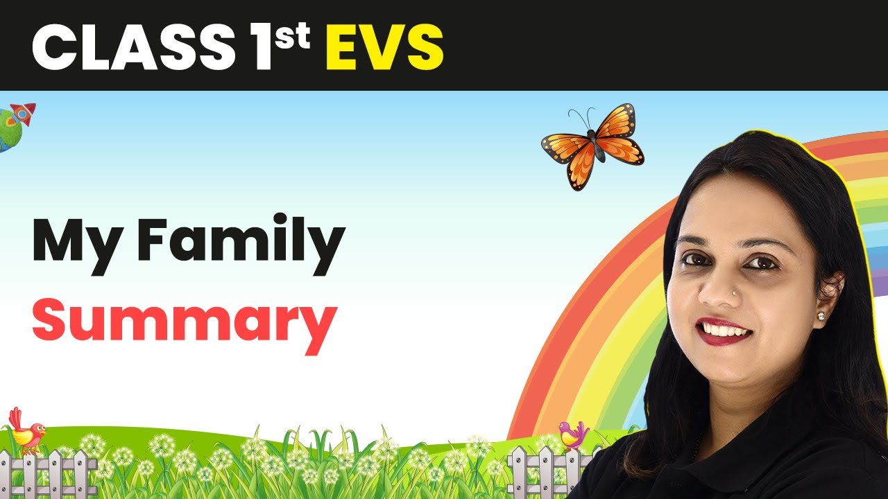 My Family - Summary | Class 1 EVS - YouTube