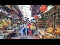 [4K] Chinese Food Market in Chinatown Bangkok, Thailand