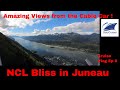 NCL Bliss Alaska, Juneau Cable Car on a clear day ! SoloCruiser Ep 8