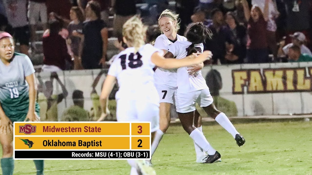 Women's Soccer Video Recap MSU 3, Oklahoma Baptist 2 YouTube
