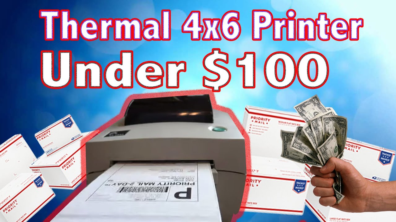 New The Best Thermal Printer For Shipping Labels Under $100 | Zebra LP2844 Review Ebay Poshmark Etsy Etc