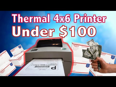 The Best Thermal Printer For Shipping Labels Under $100 | Zebra LP2844 Review Ebay Poshmark Etsy Etc