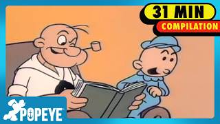 BEST Popeye Moments with SweePea! | Popeye and Friends