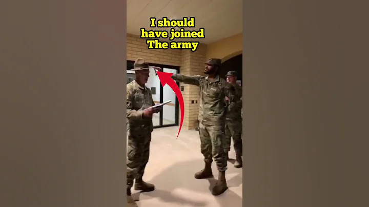 He got in the drill sergeants face 😳 #army #military #usarmy - DayDayNews