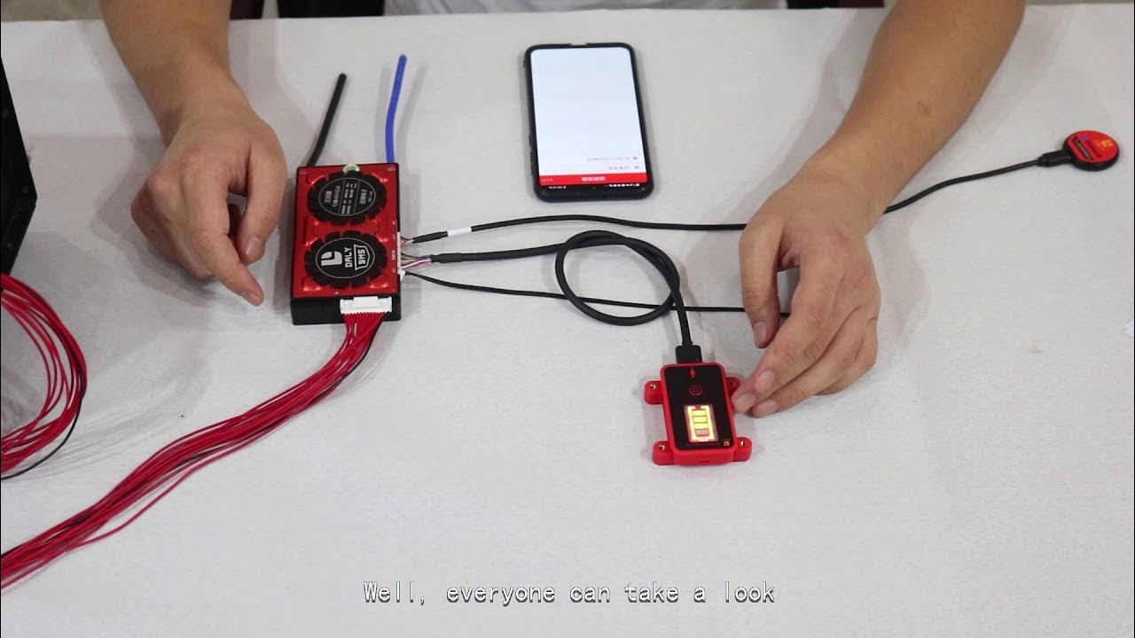 Daly Smart BMS SOC light board Connection Tutorial YouTube