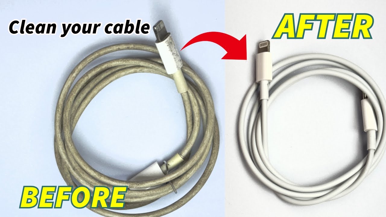Clean your cable | how to Clean your cable - YouTube