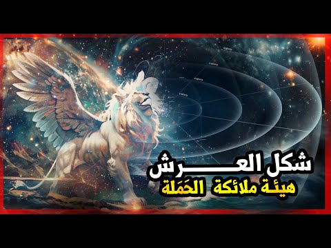 14 الشكل الحقيقي للعرش العظيم وما هيئة ملائكة الحملة