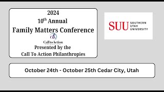 2024 Family Matters Conference - October 24 AM Sessions