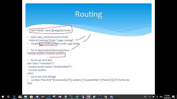 Angular in Amharic Part 15 Routing