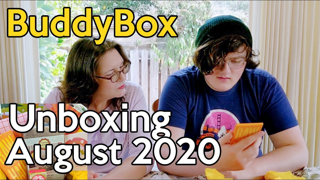BuddyBox by Blurt Unboxing August 2020 Self-Care Subscription Box