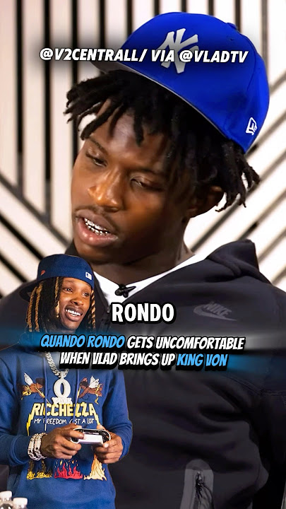 Quando Rondo Gets Uncomfortable When King Von Is Brought Up #kingvon #quandorondo