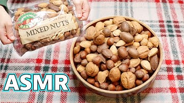 ASMR | Mixing & Sorting Nuts (No Talking)