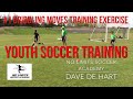 Soccer Skills Training: Dribbling and Moves Exercise - U13 Players