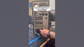 Weird PC Sound?! What