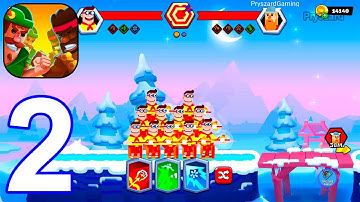 300 Bowmen PvP Battles - Gameplay Walkthrough Part 2 Tutorial Nordic Land (iOS, Android)