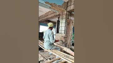 Jacketing is the process of strengthening weak RCC columns which have deteriorated over some time