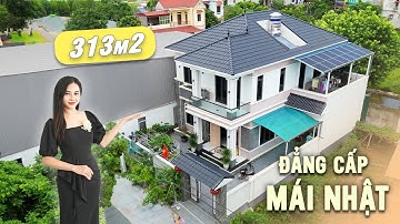 SIÊU PHẨM 4K nhà vườn 2 tầng mái Nhật ĐẸP mà giá rẻ do Maxhome thiết kế thi công