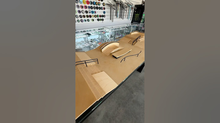 This Shop has Miniature Skateparks! @TheVaultProScooters #thevaultproscooters #fingerboard