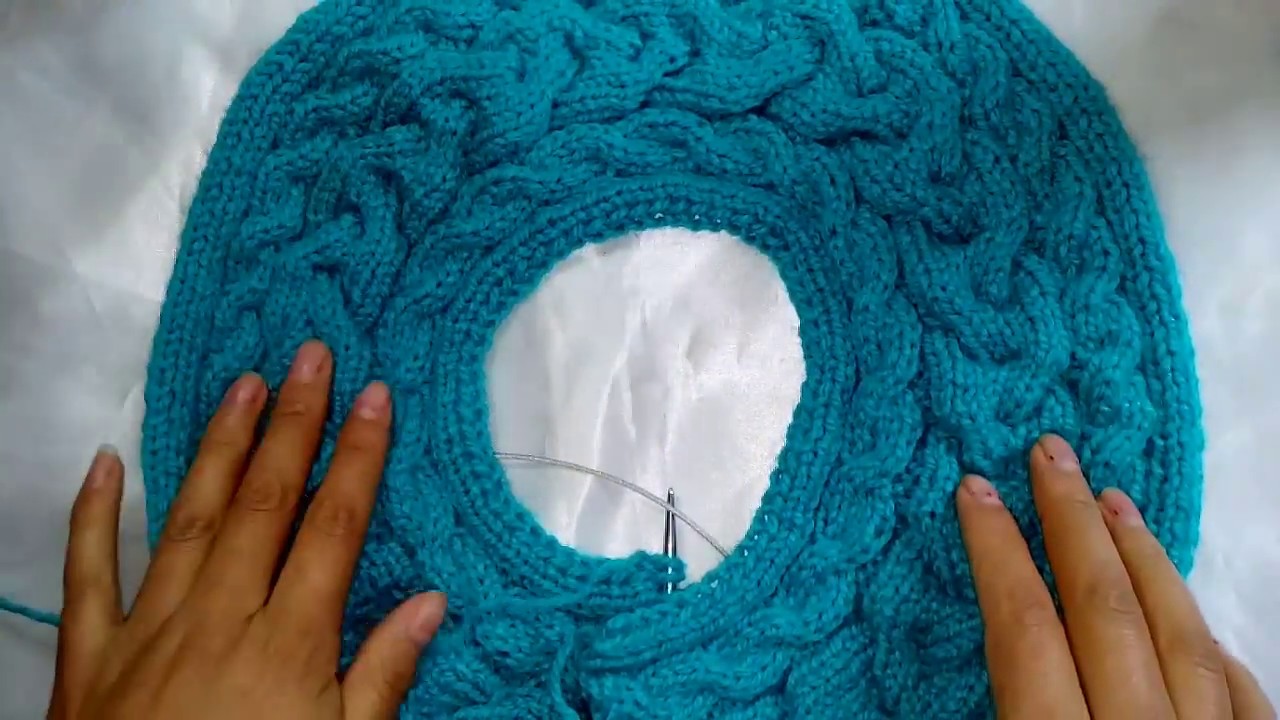 Canesú redondo horizontal dos agujas #2 primera parte - crónicas del tejido