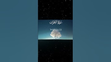 سورة الأحزاب|65-66|القارئ:#محمد_اللحيدان #قران #quran #قران_كريم #تلاوة #تلاوة_هادئة#آية#تلاوة_خاشعة